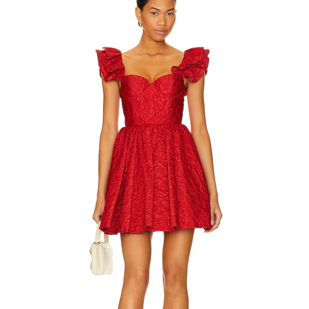 Alice + Olivia Bina Bustier Mini Dress (New with Tags)